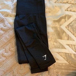 Black gymshark vital seamless leggings size XS